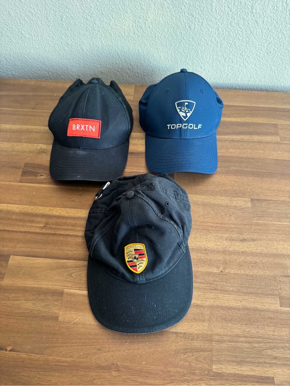 Black Top Golf Porch BRXTN Cap - Classic Logo Men's Hat Bundle Lot